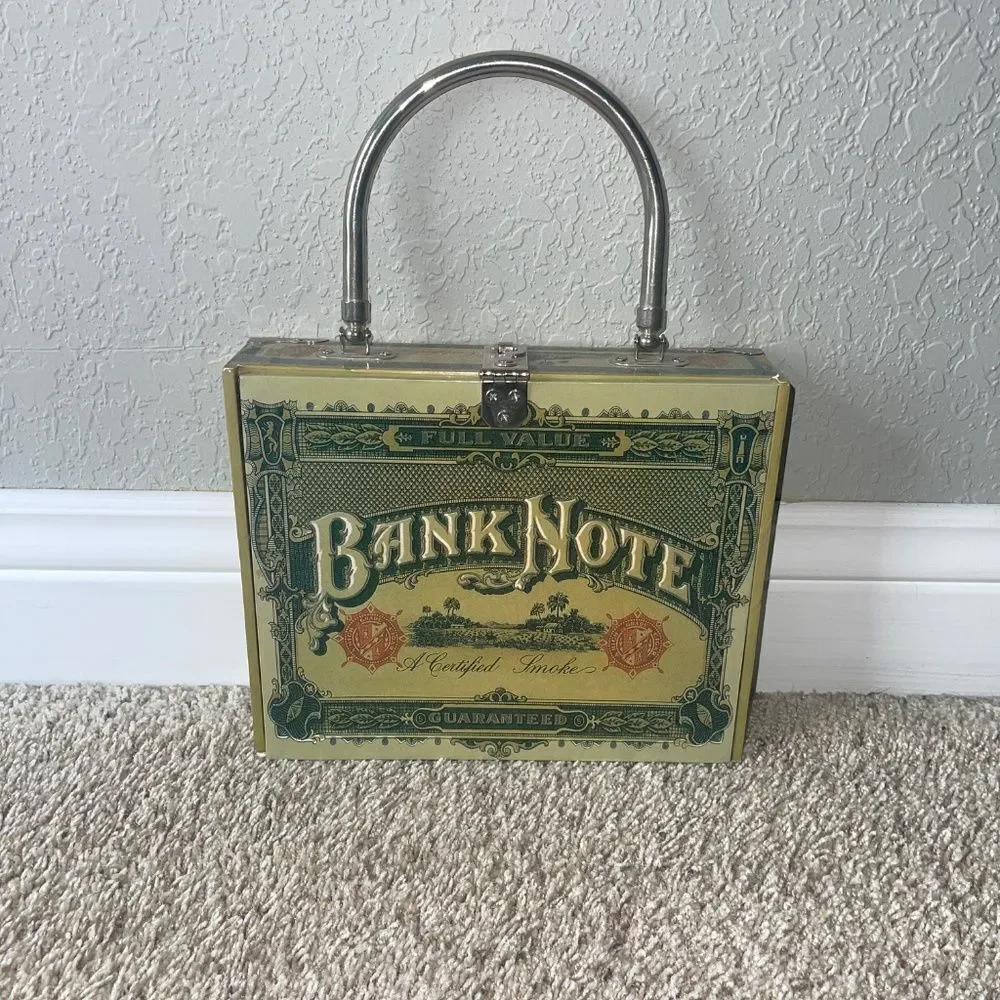 Vintage Cigar Box Purse Gently Loved- EVC